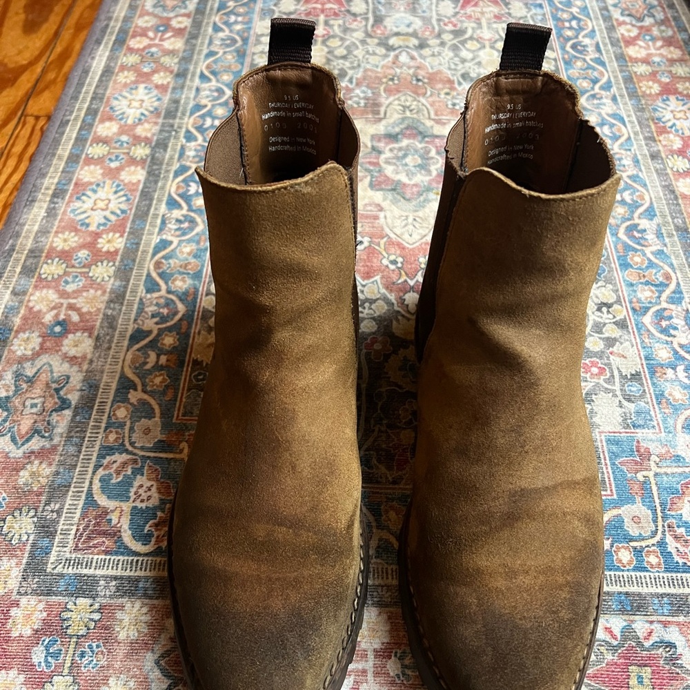 Men's Brown Leather Boots